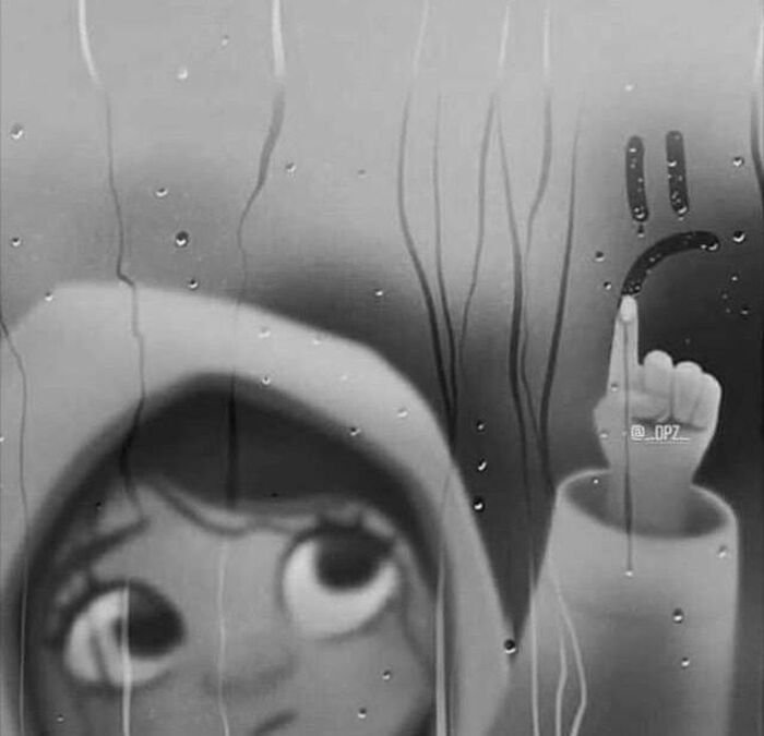 Sad DP Girl Cartoon 30