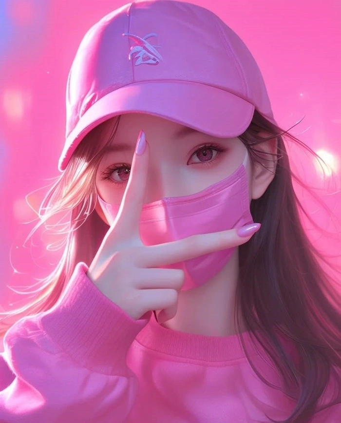 Cute Cartoon Girl Photos for WhatsApp DP 41