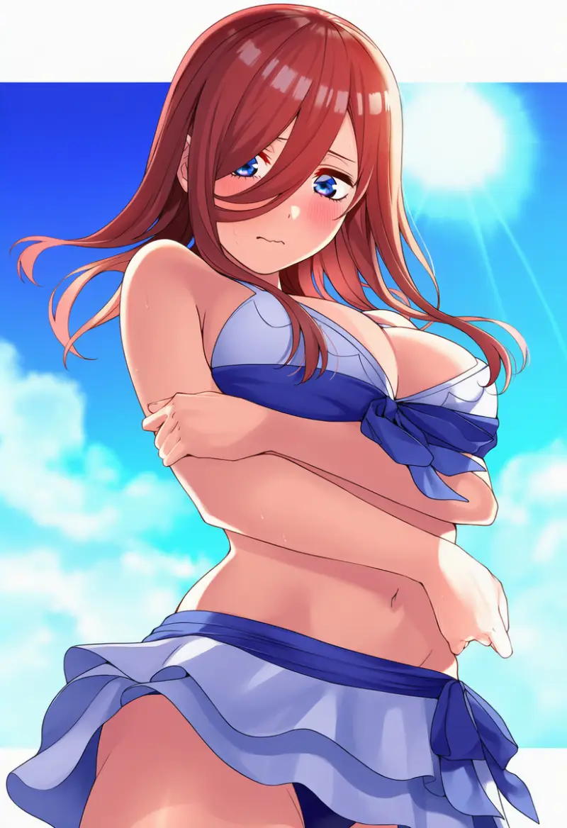 ảnh gái anime mặc bikini 22