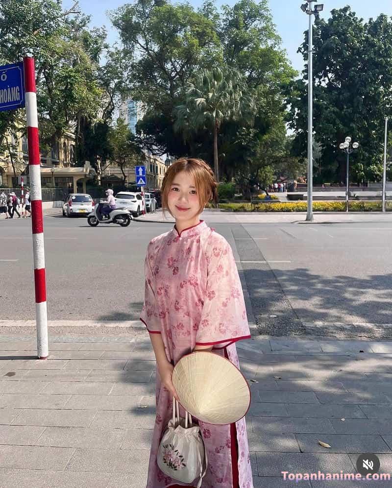 ảnh gái mặc áo dài 58