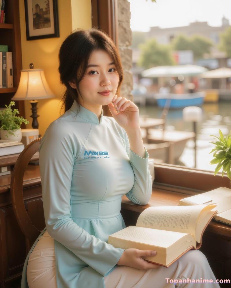 ảnh gái mặc áo dài 59