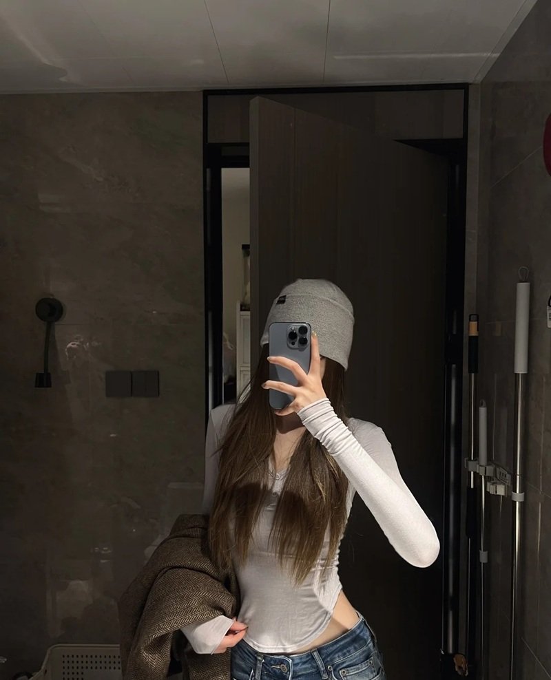 gái xinh che mặt 19