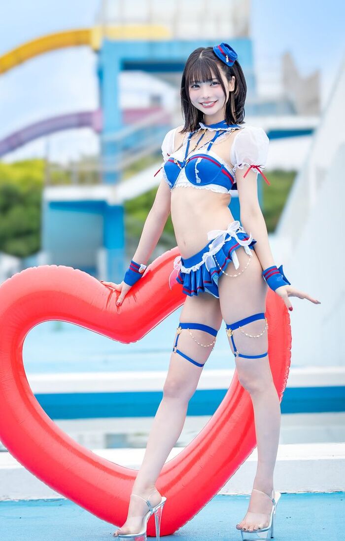 ảnh gái xinh cosplay mặc bikini 9