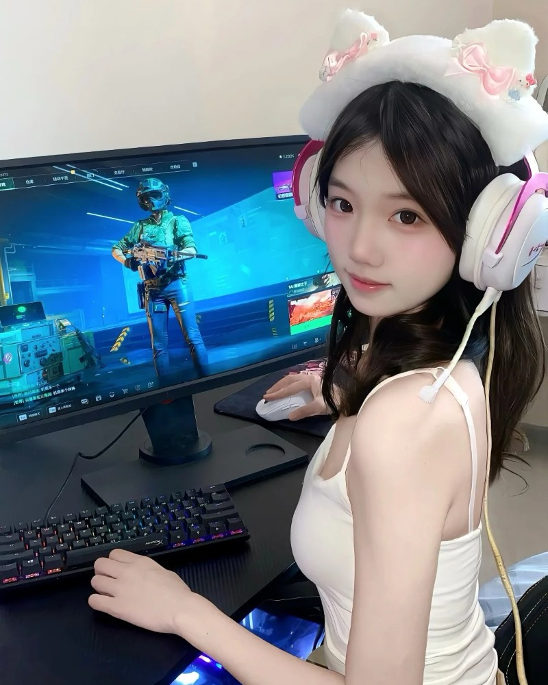 Gái xinh live stream 34