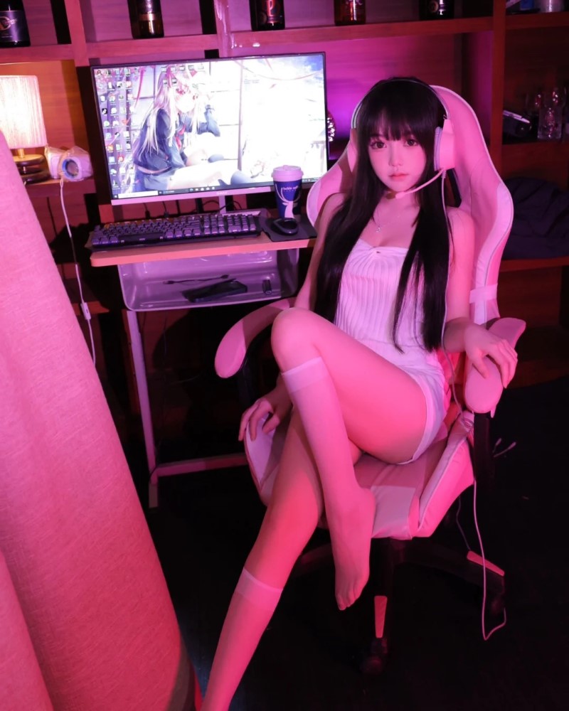 Gái xinh live stream 24