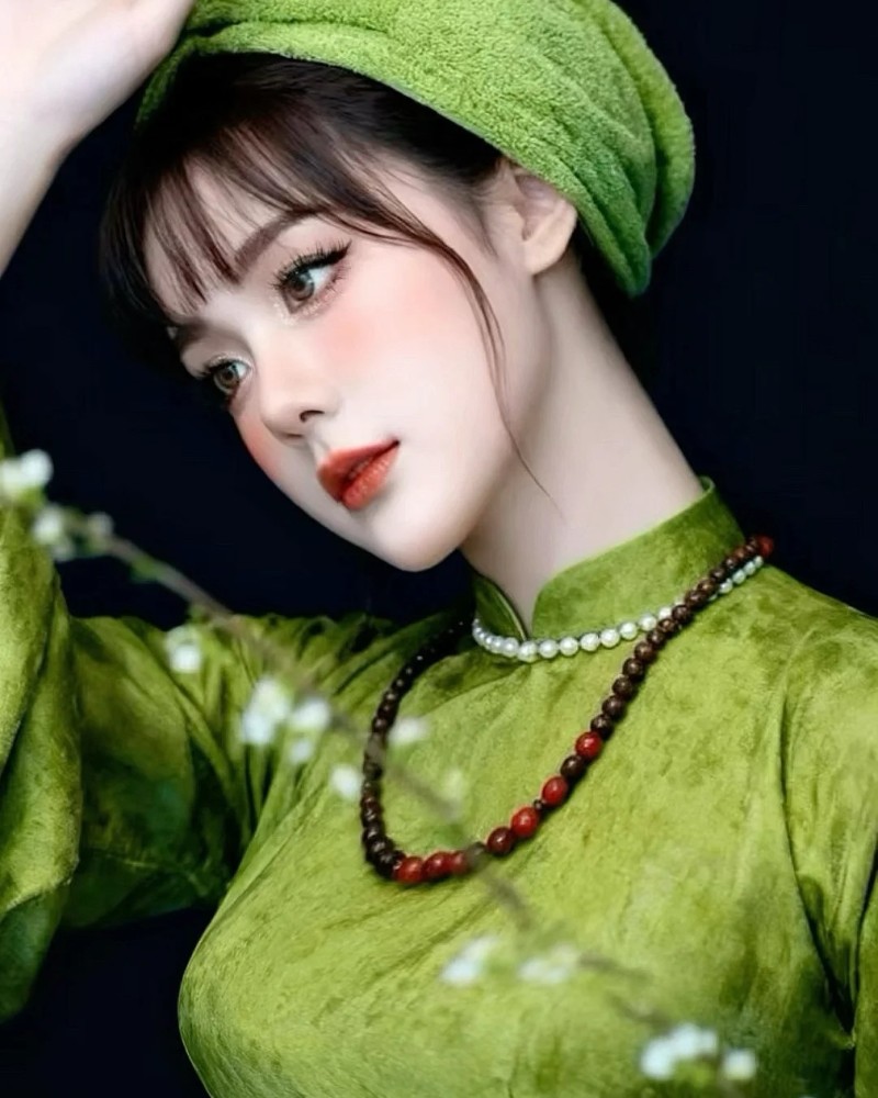 gái xinh mặc áo dài 18