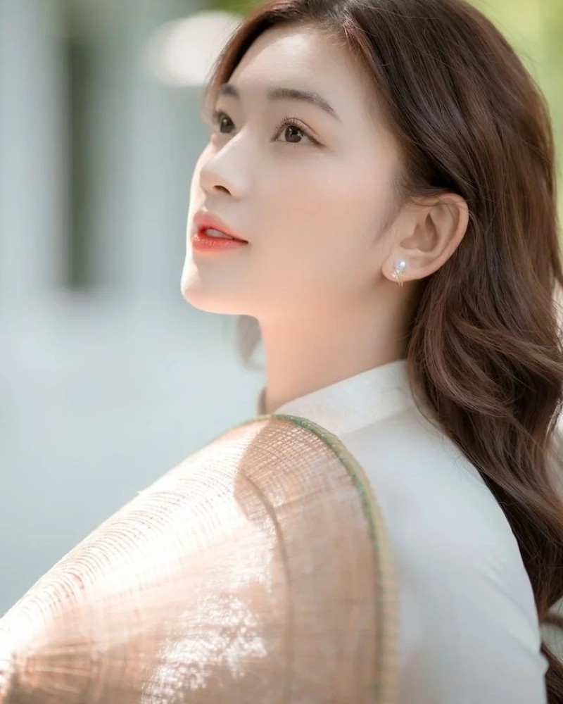 gái xinh mặc áo dài 39