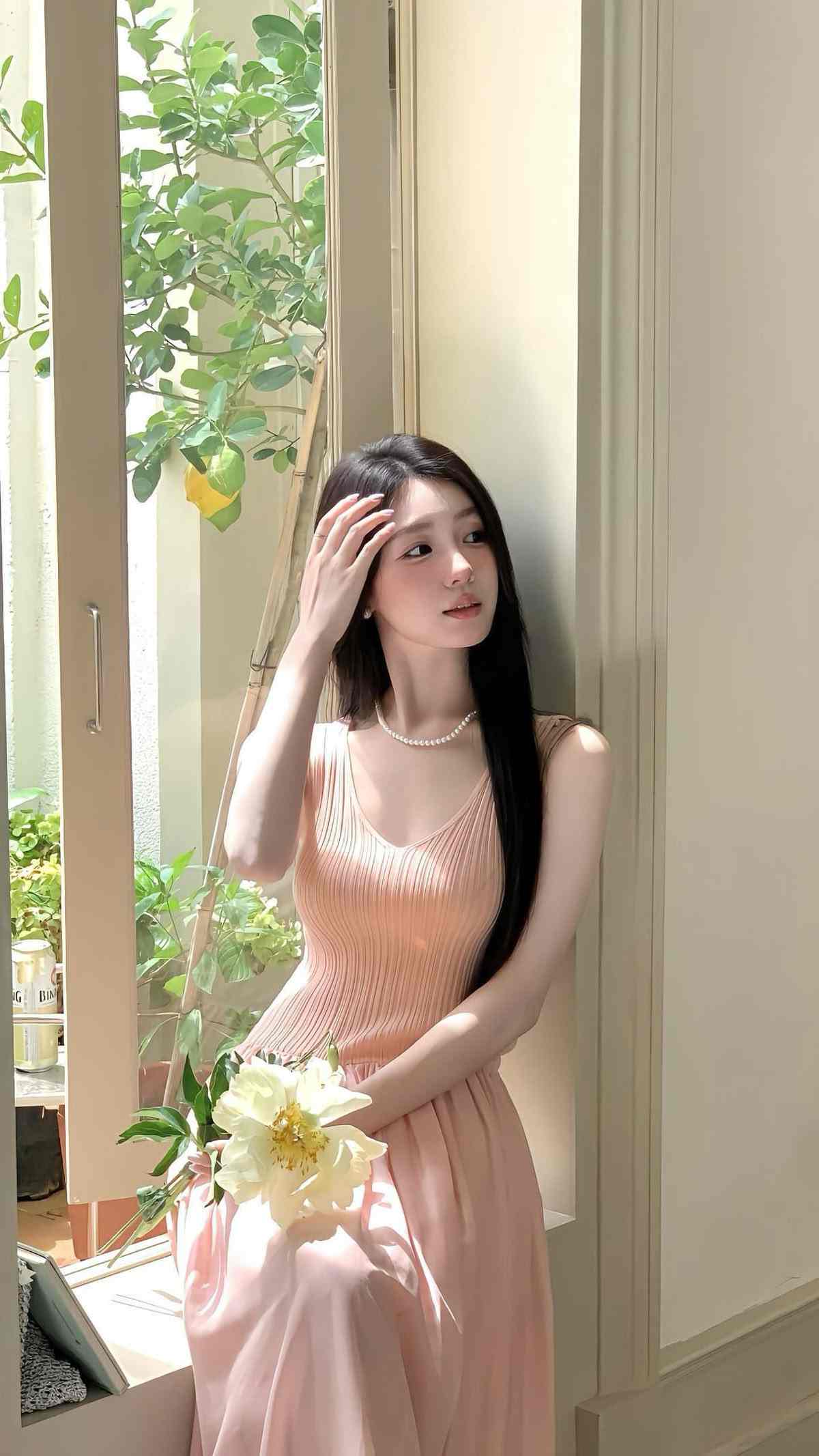 Ảnh Gái Xinh Mặc Pinky 34