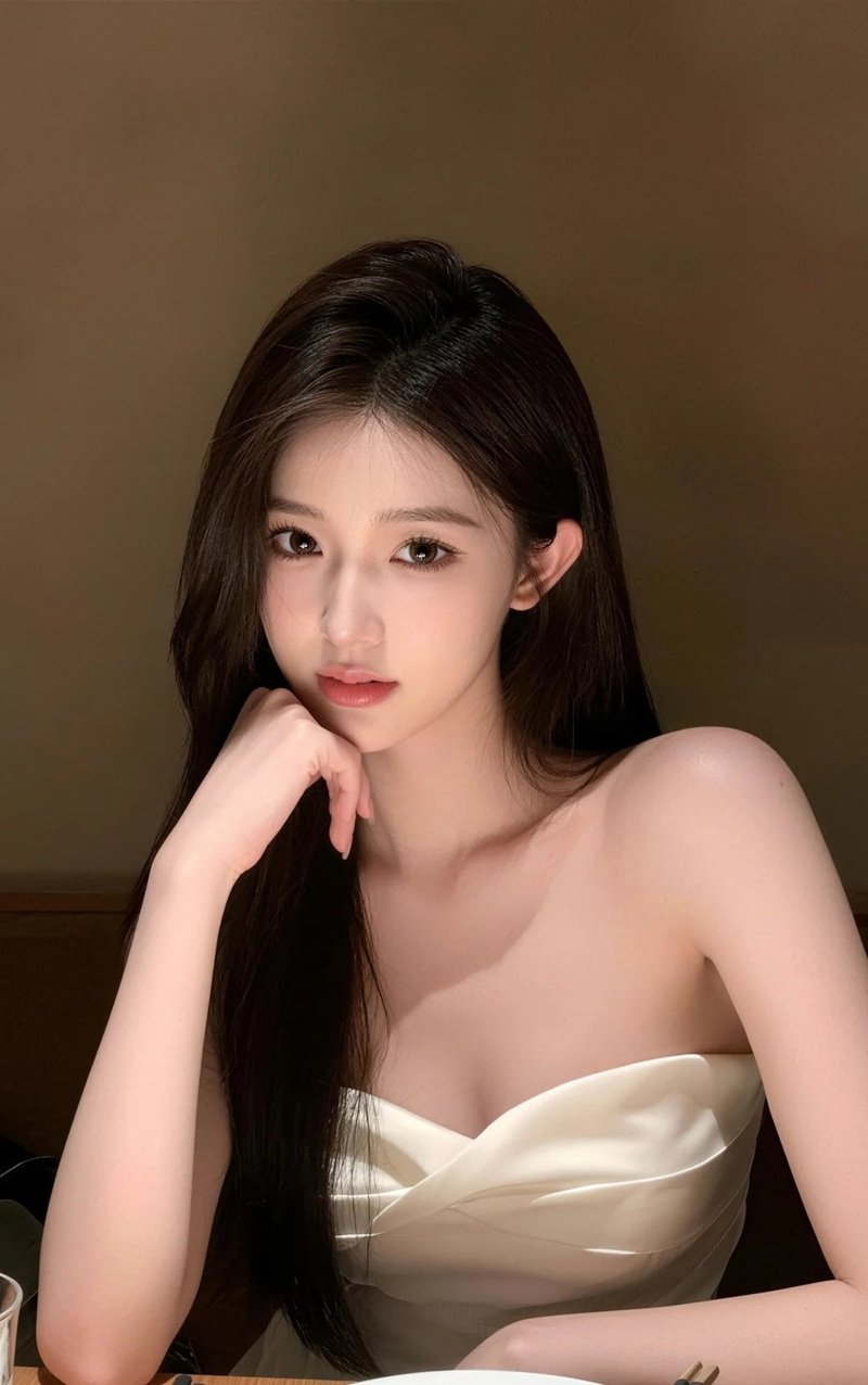 ảnh gái xinh tóc dài 15