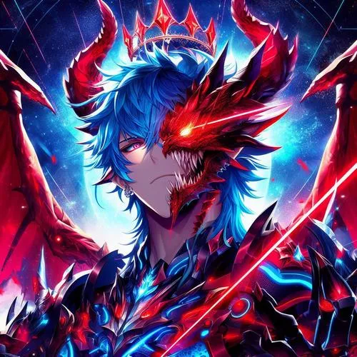 Hình Ảnh Ác Quỷ Nam Anime Ngầu 13