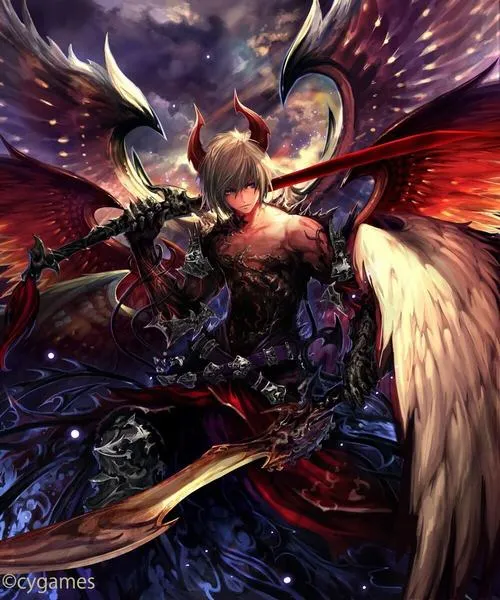 Hình Ảnh Ác Quỷ Nam Anime Ngầu 25