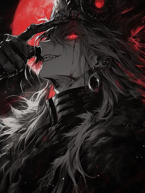 Hình Ảnh Ác Quỷ Nam Anime Ngầu 35