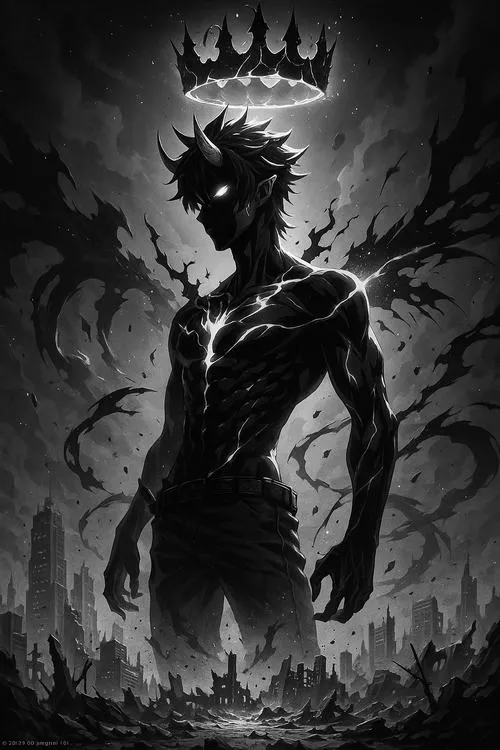 Hình Ảnh Ác Quỷ Nam Anime Ngầu 45