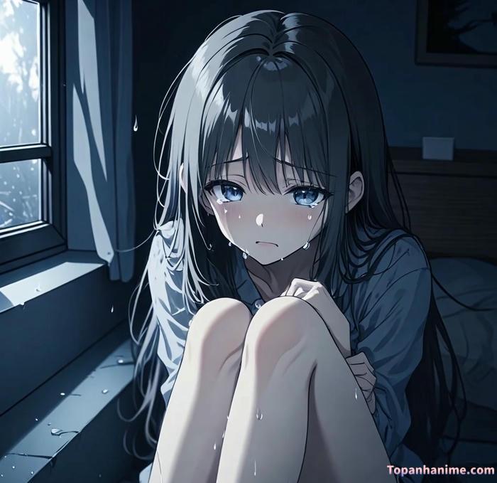 Ảnh anime buồn 34