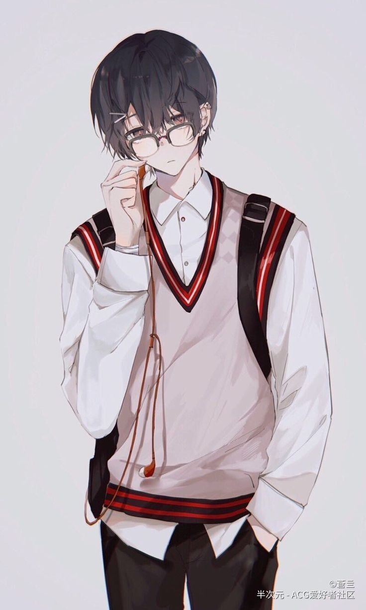 Hình Ảnh Anime Học Sinh Nam 4