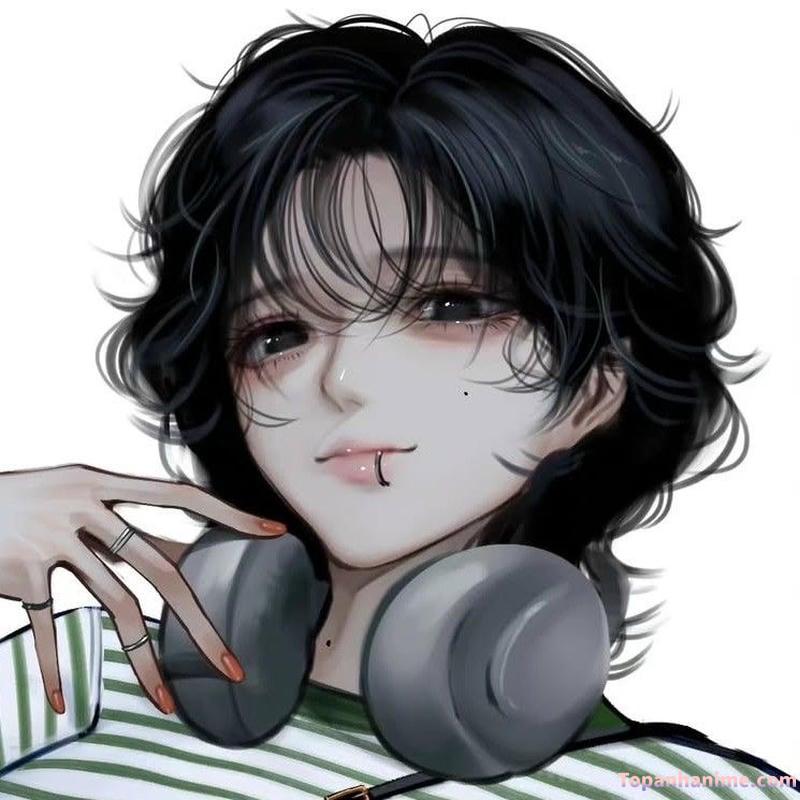 ảnh anime nữ tóc ngắn 24