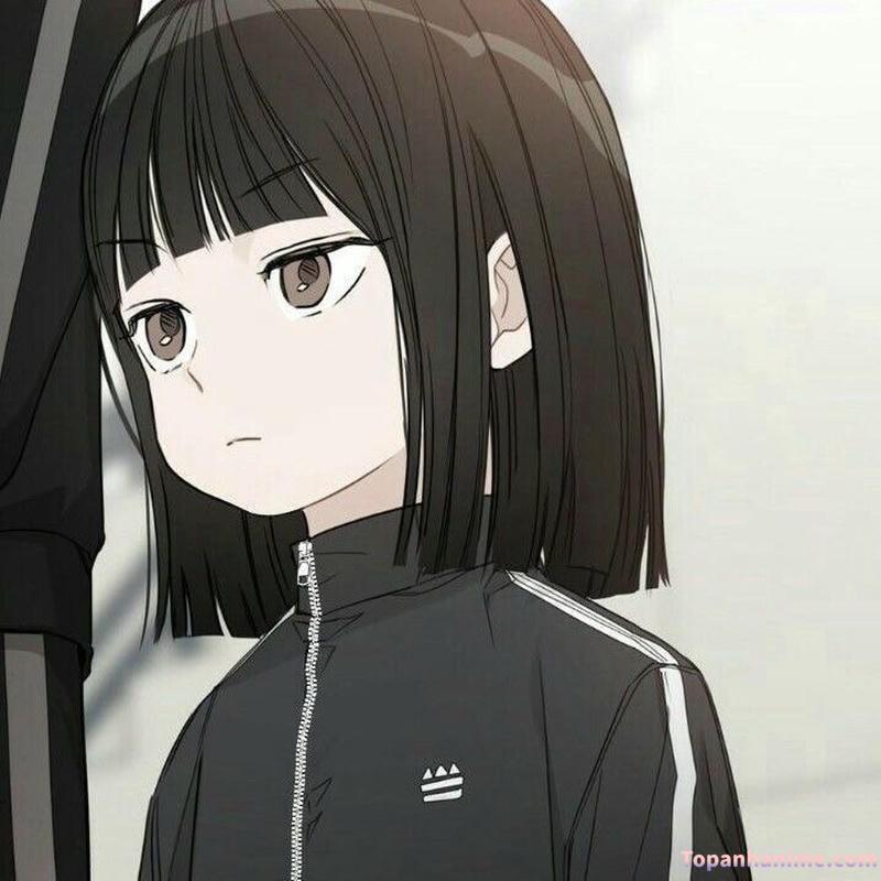 ảnh anime nữ tóc ngắn 25