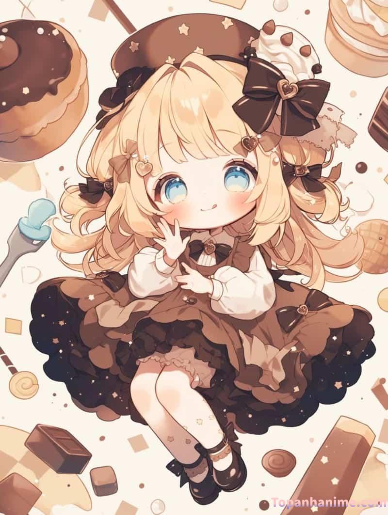 hình ảnh chibi nữ cute 1