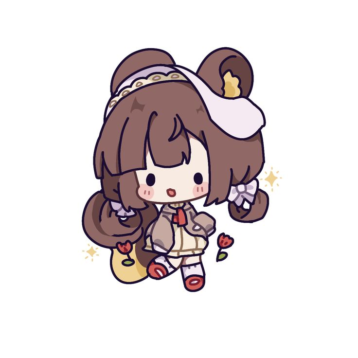 Hình Ảnh Chibi Nữ Cute Đơn Giản 7