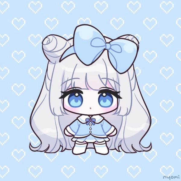 Hình Ảnh Chibi Nữ Cute Đơn Giản 15