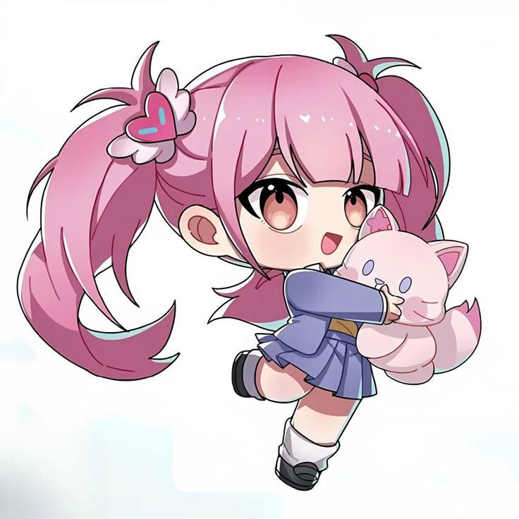 Hình Ảnh Chibi Nữ Cute Đơn Giản 14