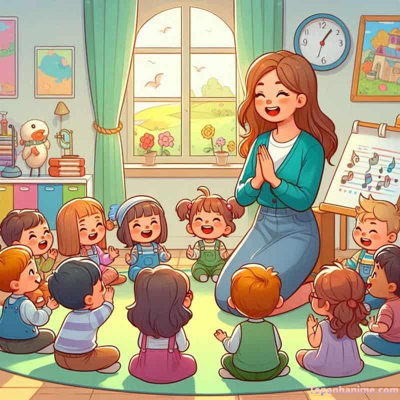 Hình ảnh cô giáo chibi 10