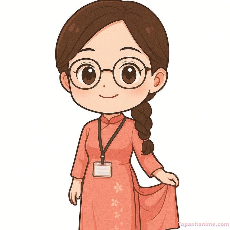 Hình ảnh cô giáo chibi 24