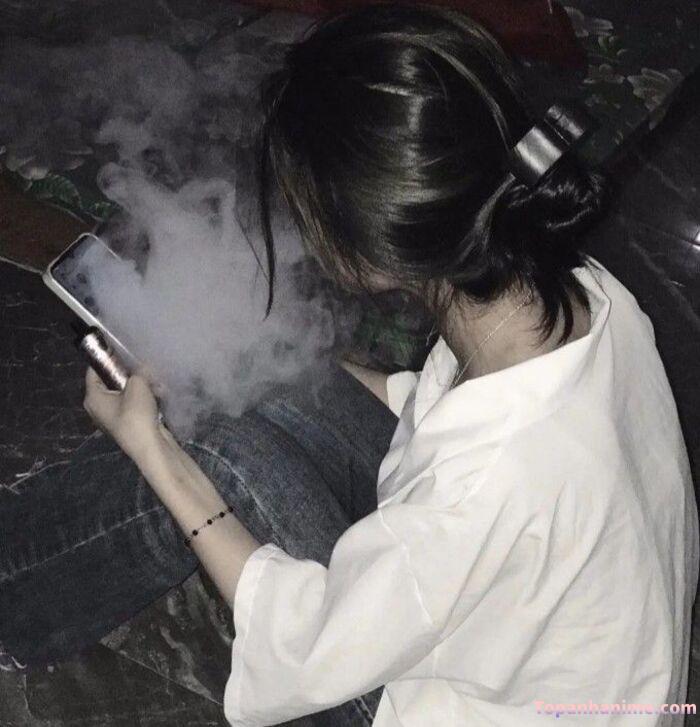 ảnh con gái hút thuốc 41