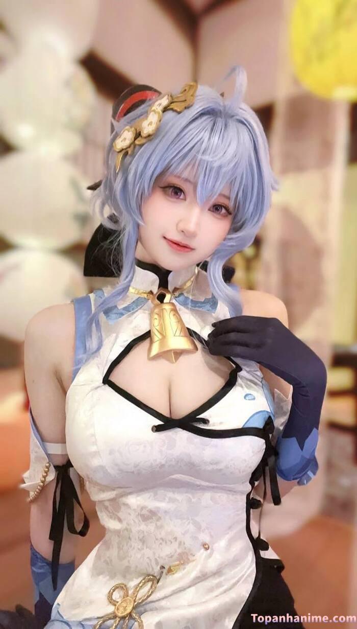 ảnh cosplay Ganyu 18