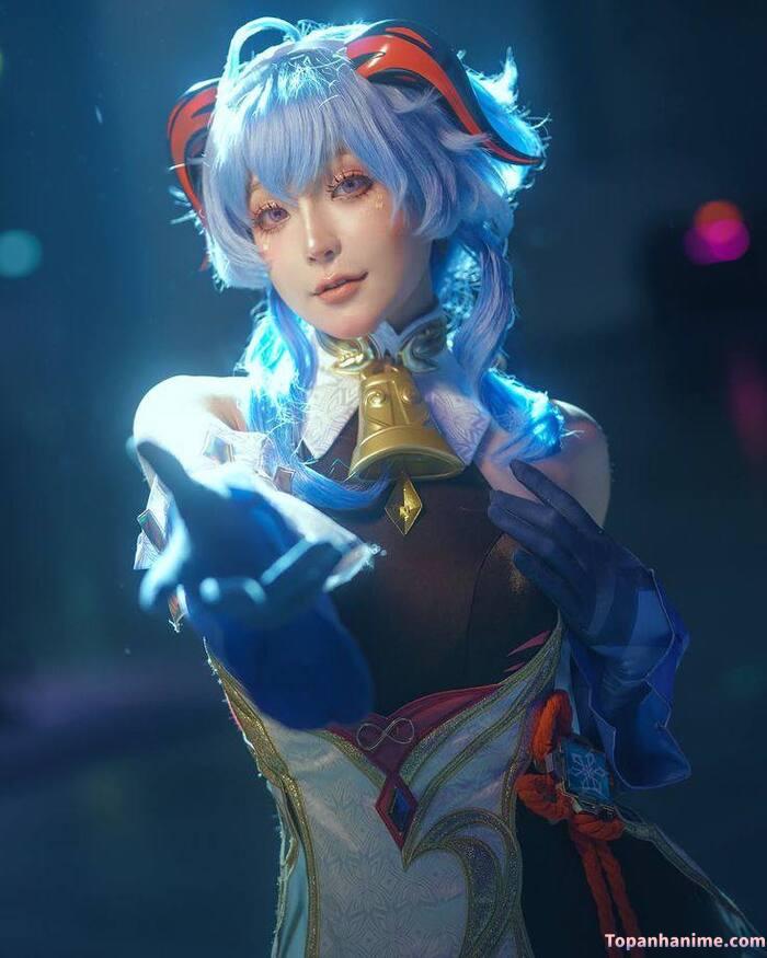 ảnh cosplay Ganyu 21