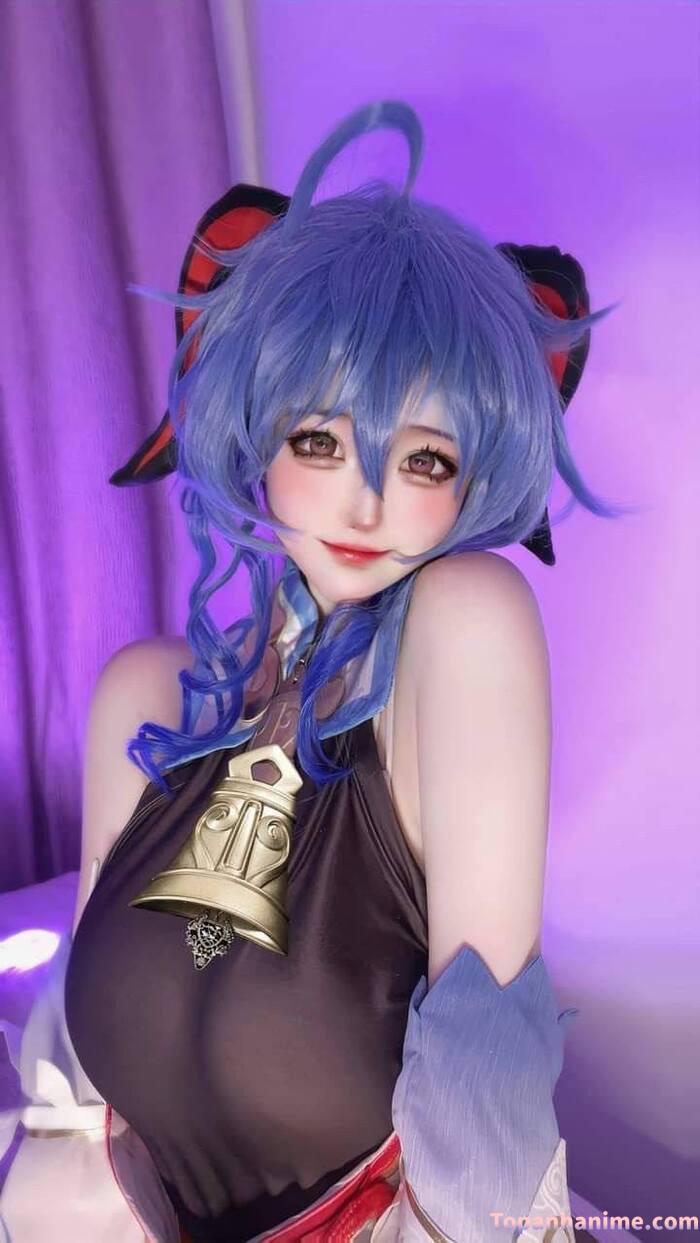 ảnh cosplay Ganyu 25