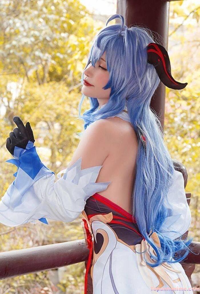 ảnh cosplay Ganyu 27