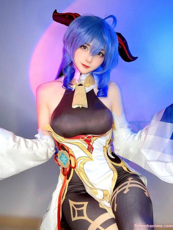 ảnh cosplay Ganyu 29