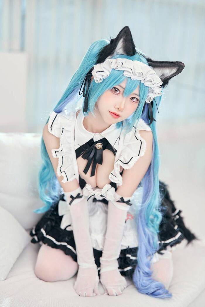 ảnh cosplay hầu gái 25