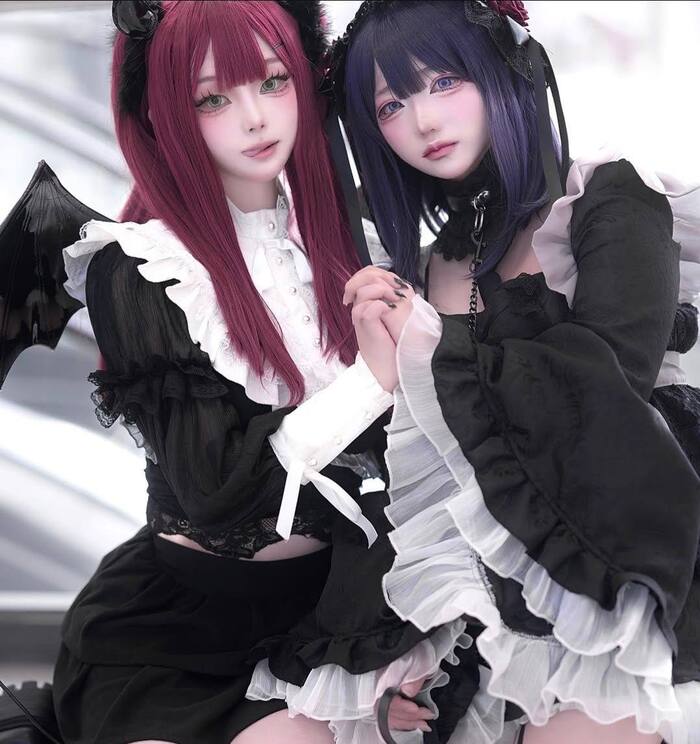 ảnh cosplay hầu gái 26