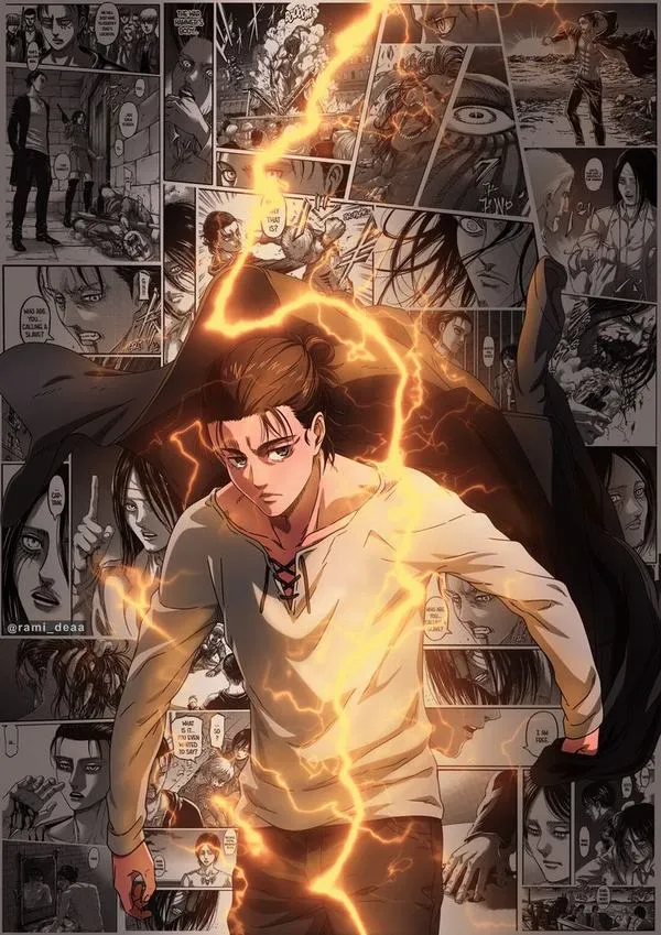Hình Ảnh Eren Yeager ngầu 19