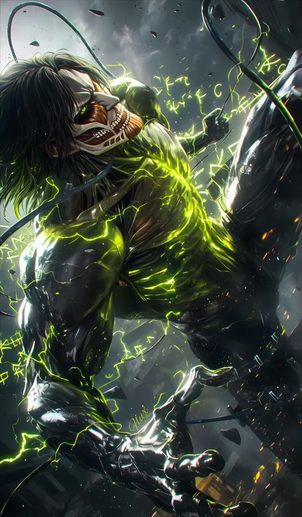 Hình Ảnh Eren Yeager ngầu 22