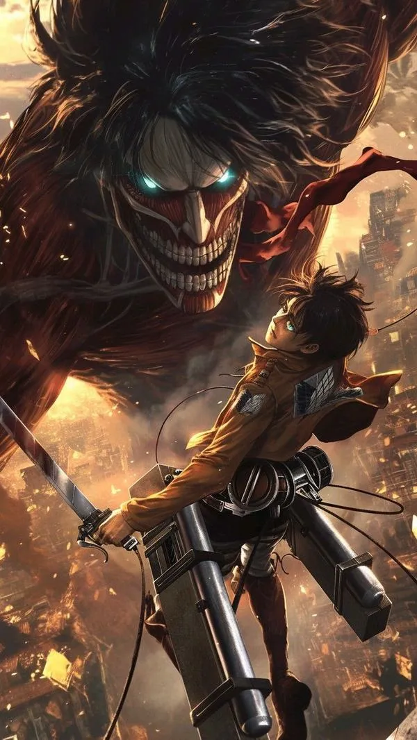 Hình Ảnh Eren Yeager ngầu 26