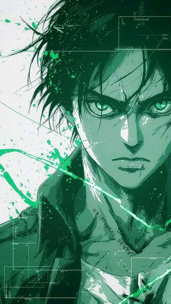 Hình Ảnh Eren Yeager ngầu 11