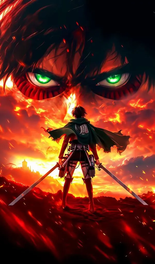 Hình Ảnh Eren Yeager ngầu 62