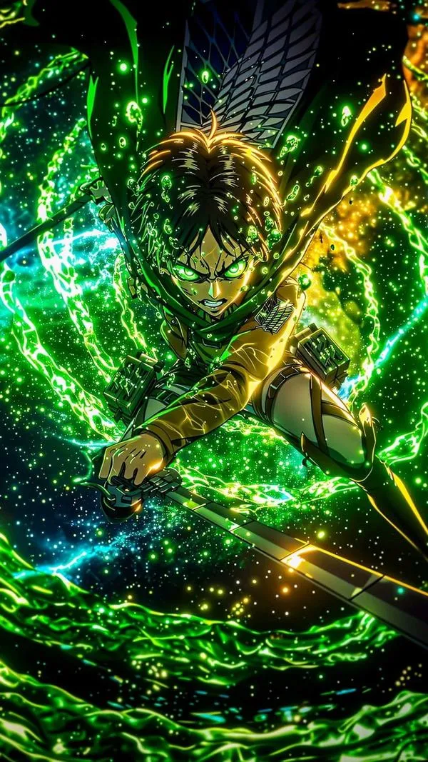 Hình Ảnh Eren Yeager ngầu 1