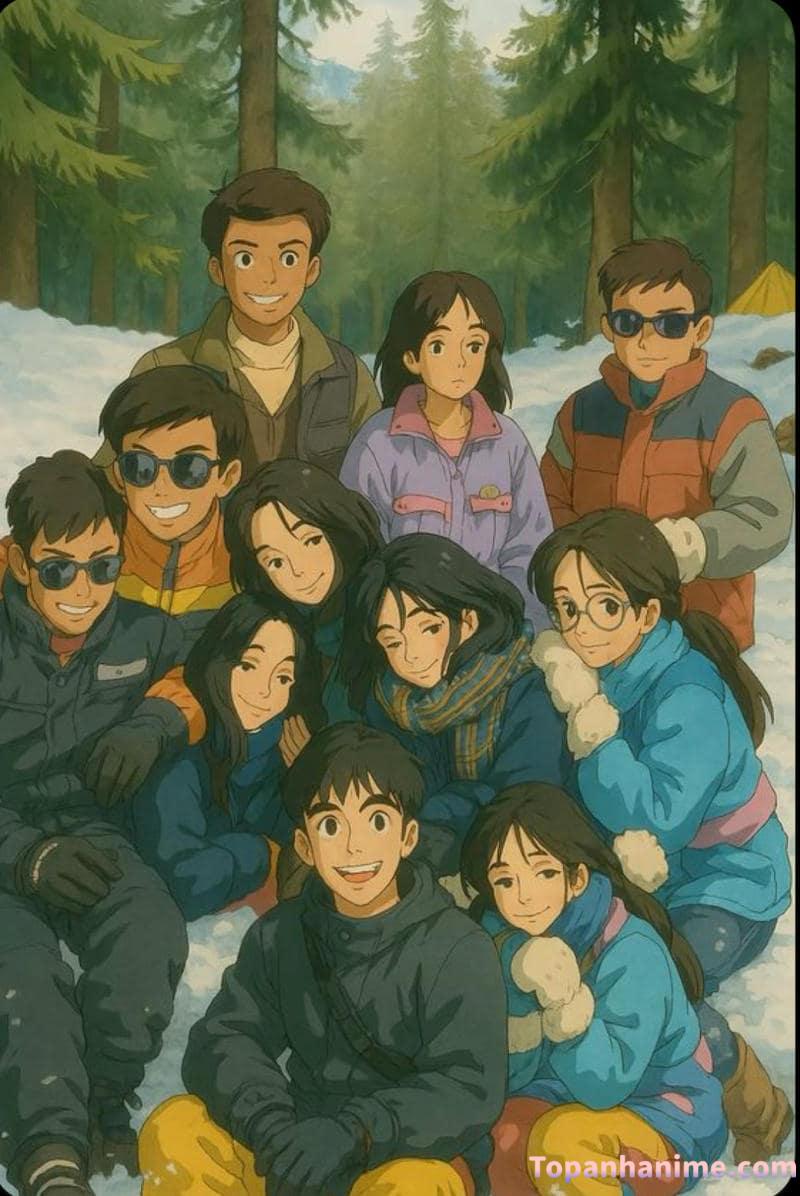 ảnh gia đình anime 31