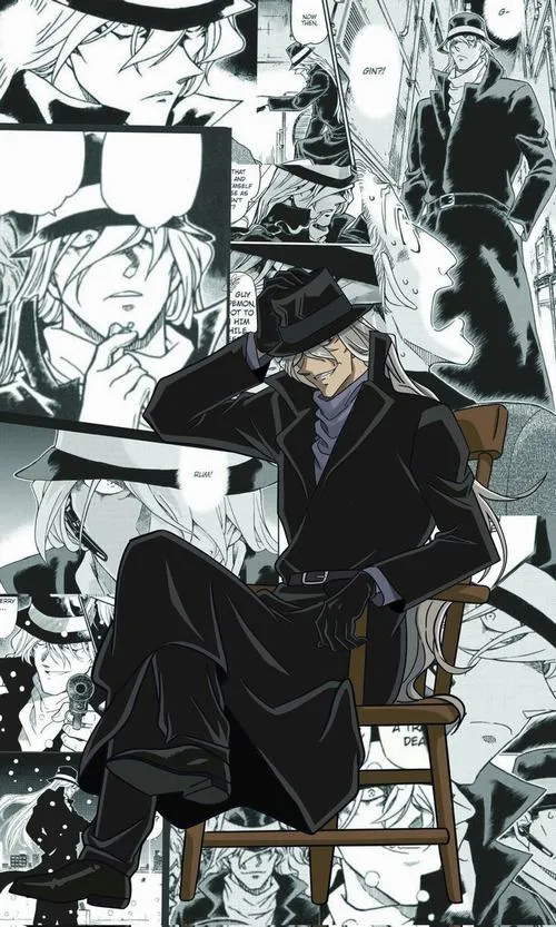 Hình Ảnh Gin trong Conan 1