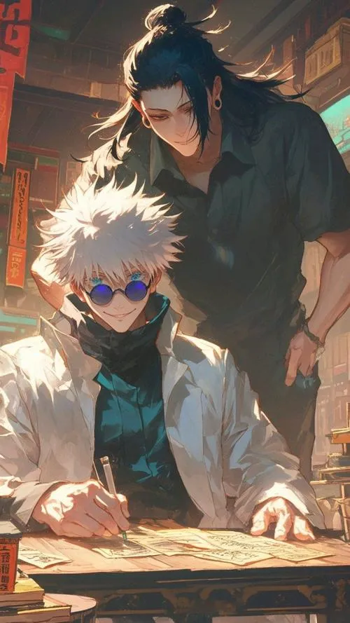 Hình Ảnh Gojo và Geto đẹp 21