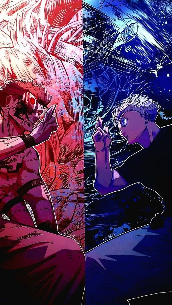 Hình Ảnh Gojo vs Sukuna ngầu 1