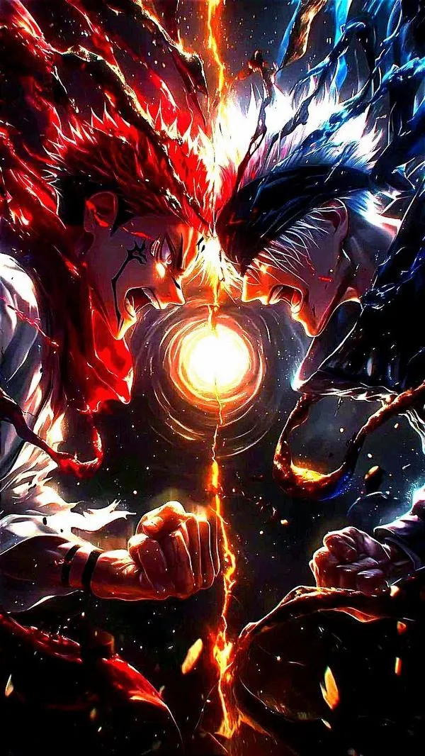 Hình Ảnh Gojo vs Sukuna ngầu 2