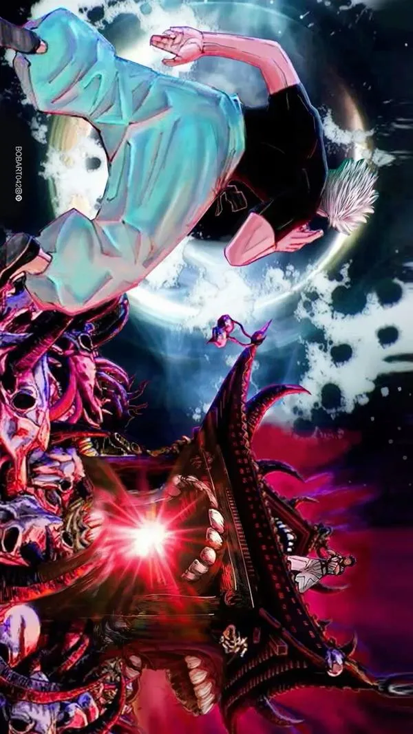 Hình Ảnh Gojo vs Sukuna ngầu 24