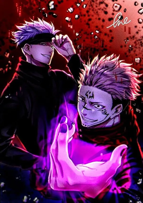 Hình Ảnh Gojo vs Sukuna ngầu 28