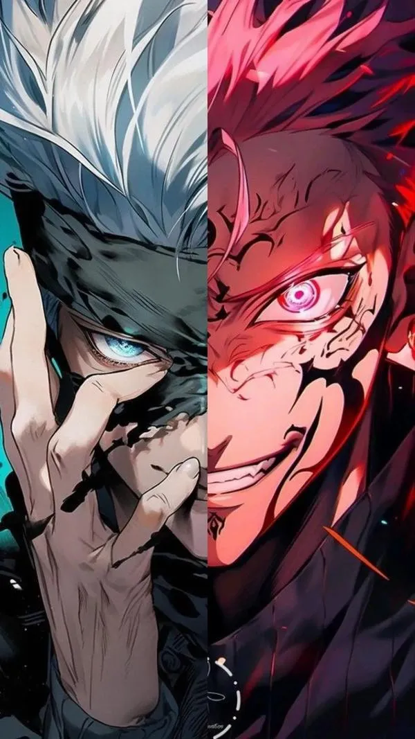 Hình Ảnh Gojo vs Sukuna ngầu 39