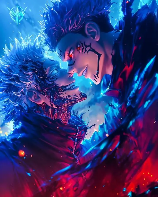 Hình Ảnh Gojo vs Sukuna ngầu 48